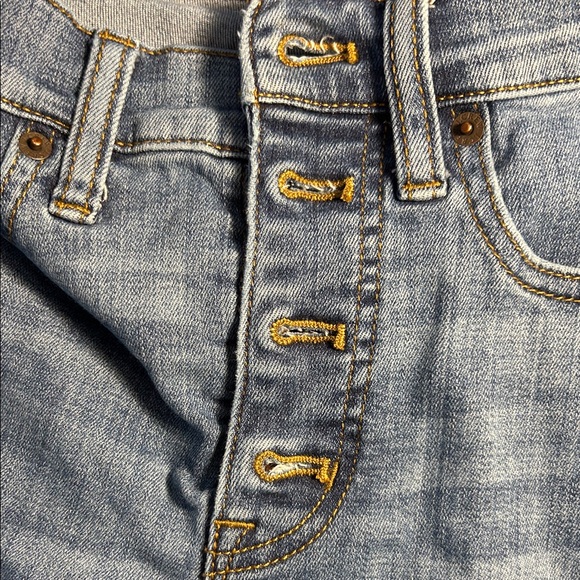 J. Crew Women's High Rise Skinny Blue Jeans, size 25 - Picture 3 of 11